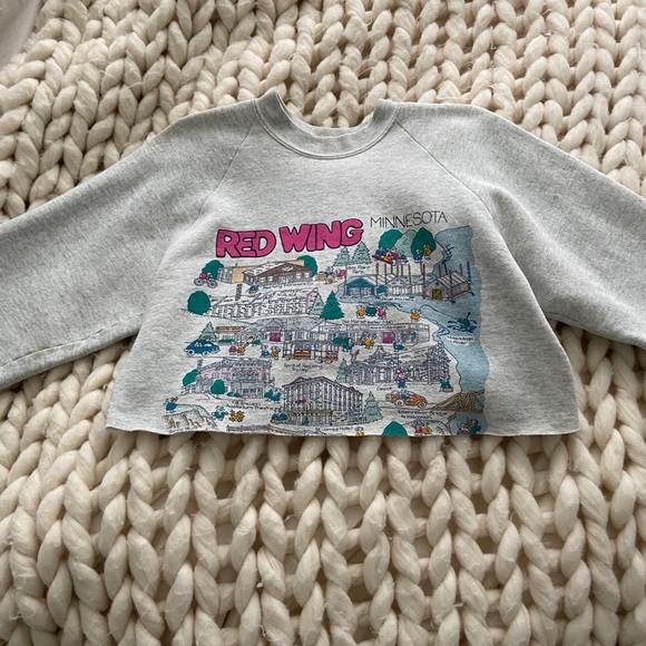 Cropped crew neck - Picture 5 of 9